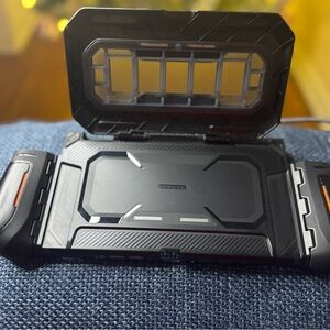 Black Nintendo switch 2 gaming case.